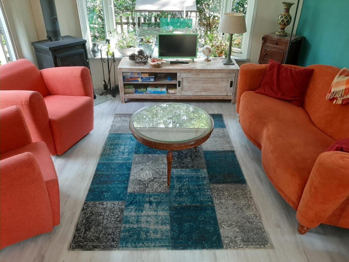 Boshuis Turquoise / Smaakvol Genieten Op De Veluwe Hoenderloo Kültér fotó