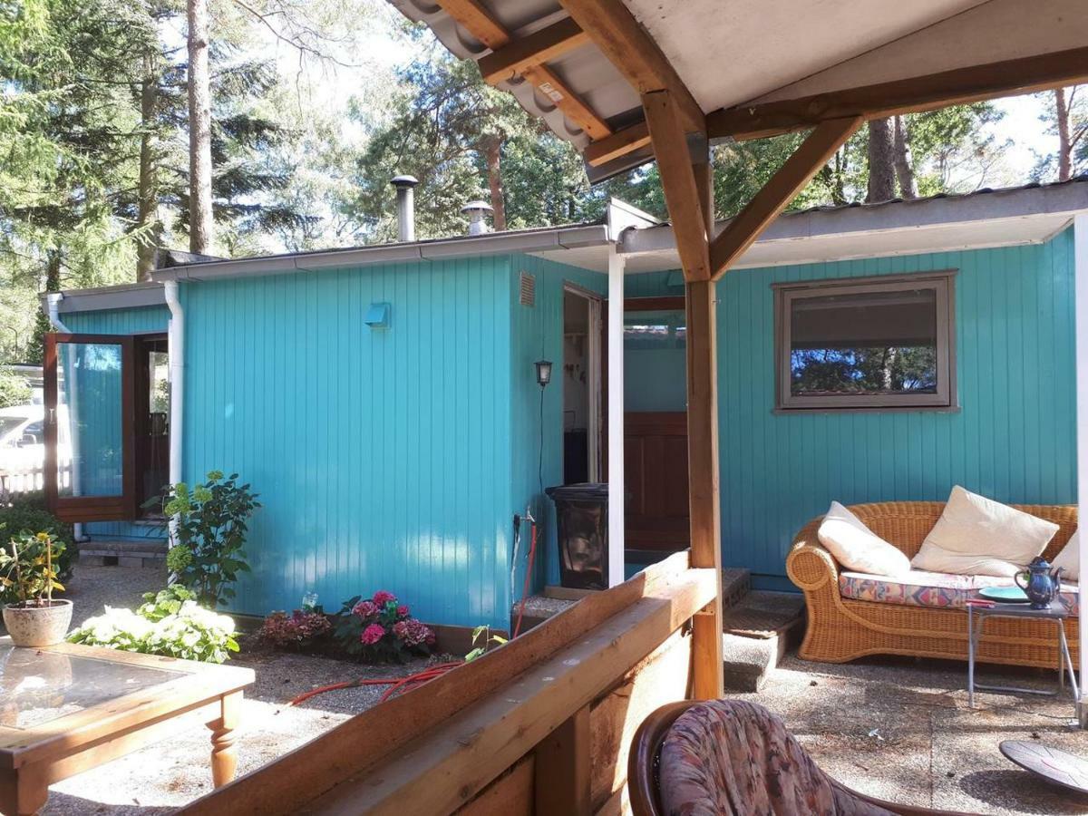 Boshuis Turquoise / Smaakvol Genieten Op De Veluwe Hoenderloo Kültér fotó