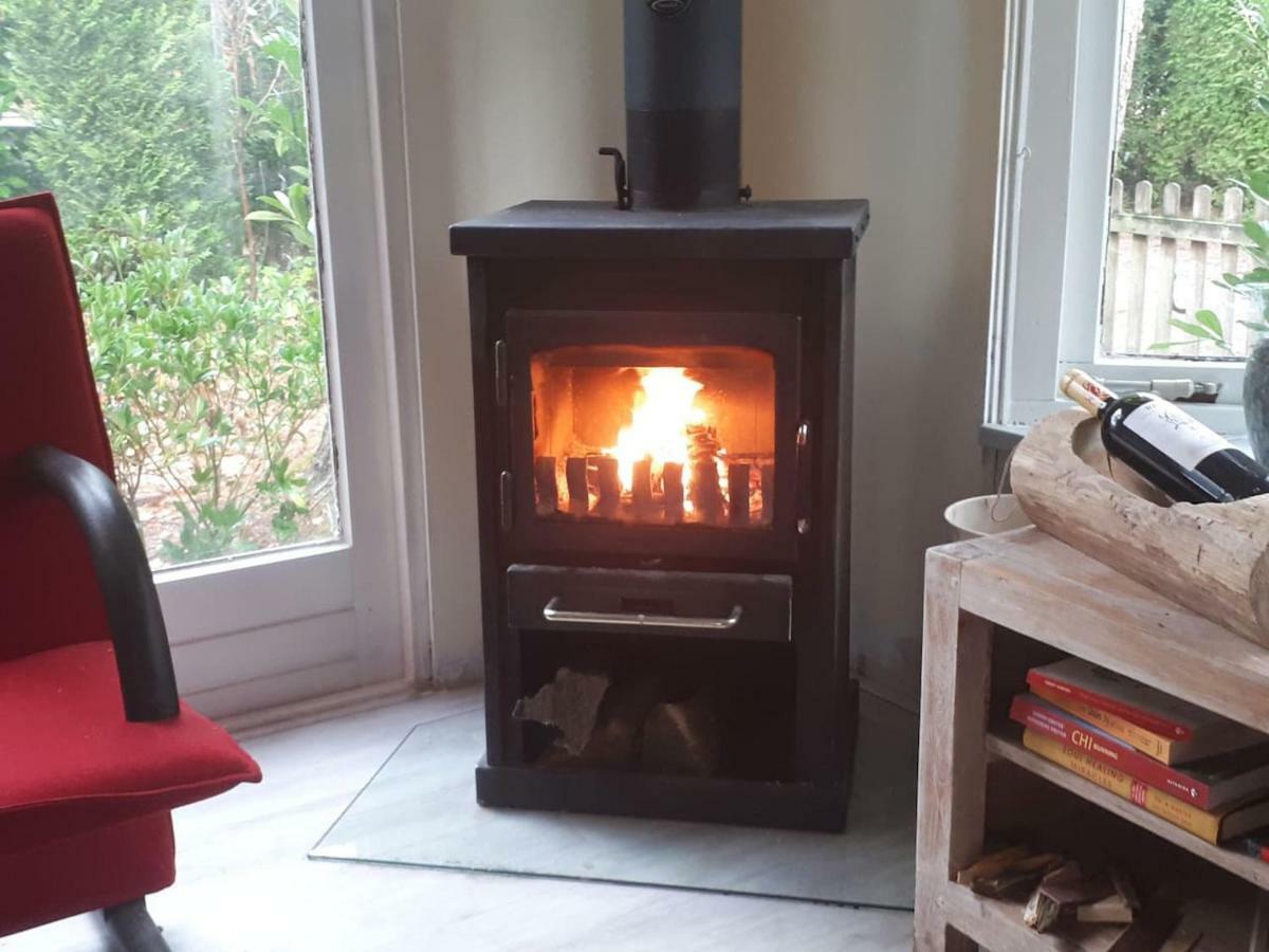 Boshuis Turquoise / Smaakvol Genieten Op De Veluwe Hoenderloo Kültér fotó
