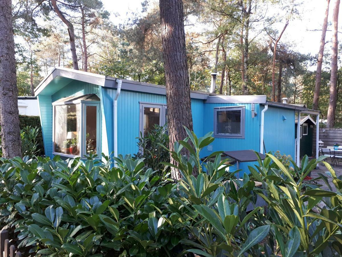 Boshuis Turquoise / Smaakvol Genieten Op De Veluwe Hoenderloo Kültér fotó