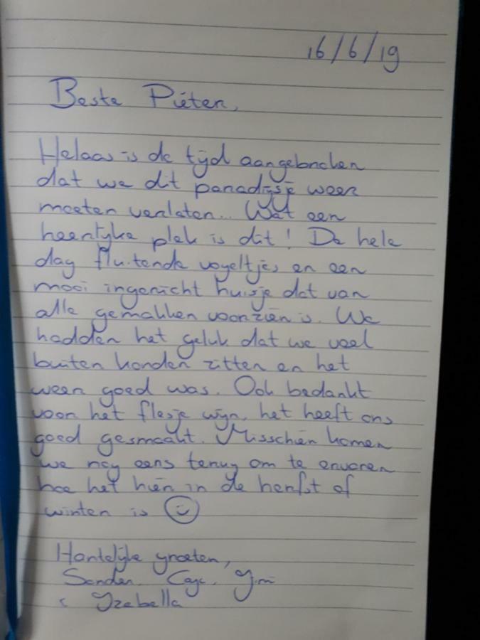 Boshuis Turquoise / Smaakvol Genieten Op De Veluwe Hoenderloo Kültér fotó
