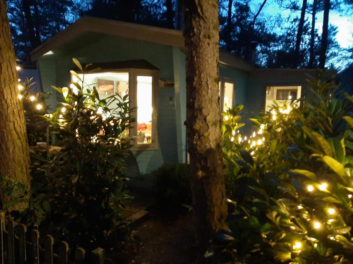 Boshuis Turquoise / Smaakvol Genieten Op De Veluwe Hoenderloo Kültér fotó